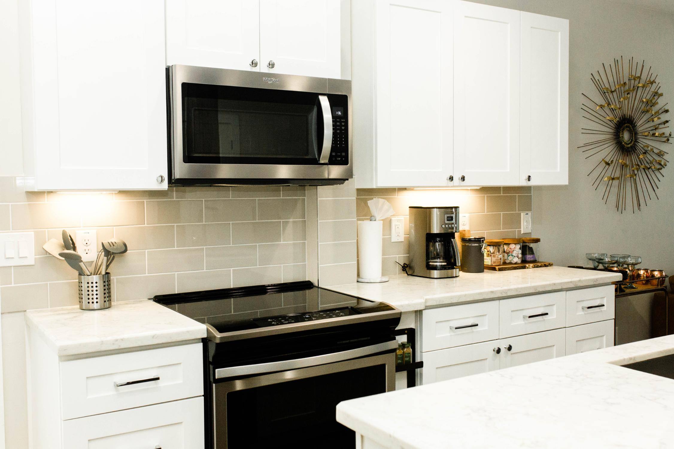 Remodeled kitchen by J. Angelo Design Build